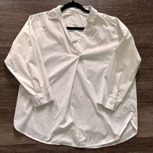 White Long Sleeve Blouse